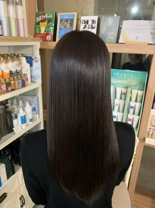 ロング 福永 ちひろのヘアスタイル