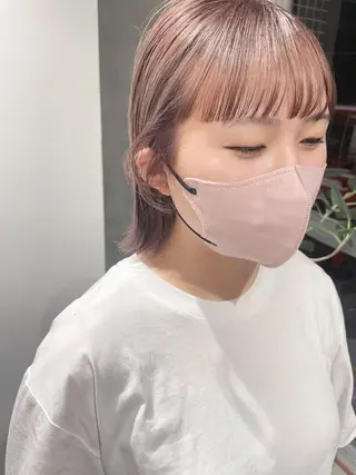 ミディアム カラー ill.所属・ill［イル］大須 kojimaのヘアスタイル