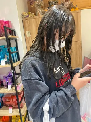 ロング カラー パーマ指名No1 /namiのヘアスタイル