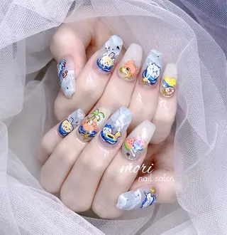 ネイル 森 ネイルサロンのネイルデザイン