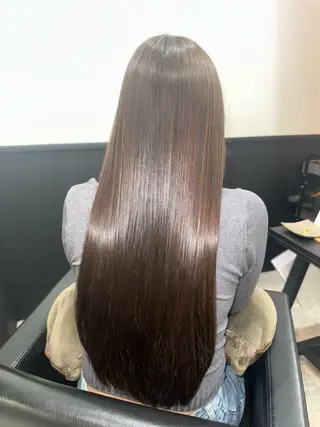 ロング カラー 髪質改善【due hair】砂川 翔のヘアスタイル