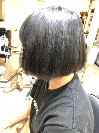 ショート カラー 舘野 太嘉宏のヘアスタイル