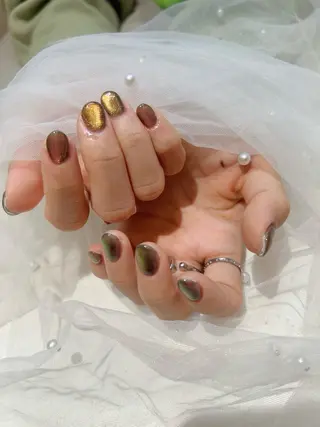 ネイル マグネット/心斎橋 LoLo.カレラのネイルデザイン