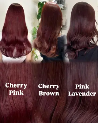 ロング ブリーチなしWカラー 暖色カラー/mayuのヘアスタイル