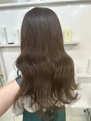 ロング カラー 髪質改善/レイヤー ストウシンゴのヘアスタイル