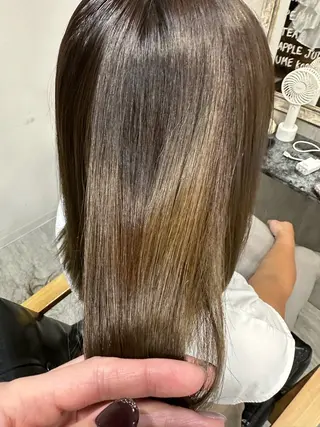 ミディアム kaminote所属・福西晃希 【艶髪・髪質改善】のヘアスタイル