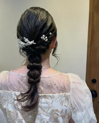 ロング ❁ヘアメ❁ YUMI ❁ゆみ❁横浜桜木町のヘアスタイル