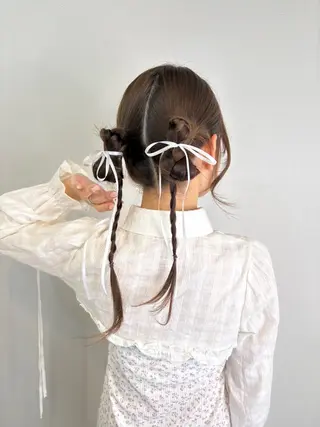 セミロング ‎🤍 SAKURA‎🤍のヘアスタイル