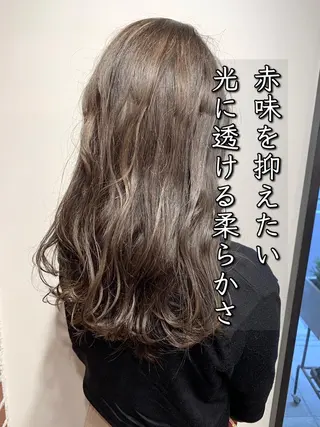 セミロング カラー 岡崎勇人/レイヤー/ 韓国/ケラチンTRのヘアスタイル