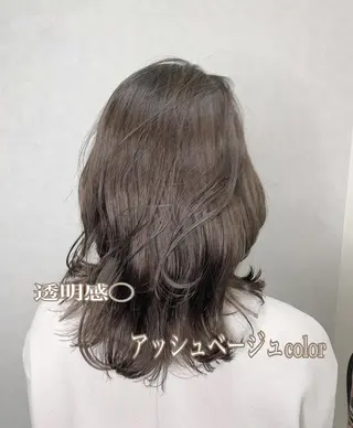 ミディアム カラー パーマ ヘアアレンジ メンズ キッズ ネイル マツエク・マツパ 新宿駅近♡友達とOK 🦋W -ワット -のヘアスタイル