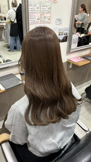 カラー 暖色🍎透明感カラー 🩵小林かりんのヘアスタイル