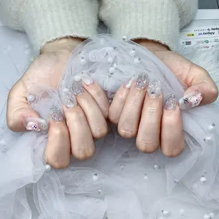 ネイル パーツ全部¥110 サロンミミのネイルデザイン