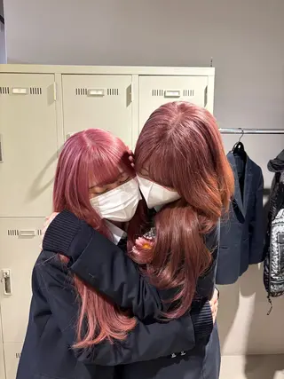 カラー 透明感ベージュ🤎 ナチュラルレイヤーのヘアスタイル