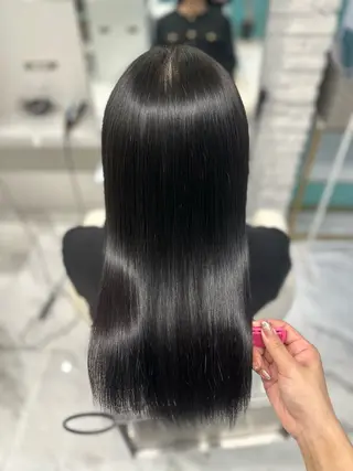 ロング カラー LeeHorie MIUのヘアスタイル