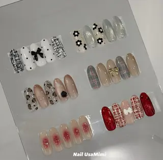 ネイル 本町NailUsaM imi MOMOKAのネイルデザイン