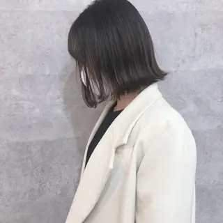 ショート カラー 髪質改善 中川　翔のヘアスタイル