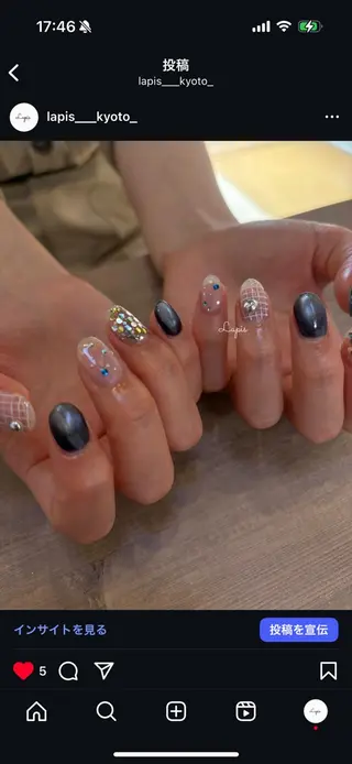 ネイル Lapis *のネイルデザイン