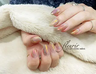 ネイル フルリール 【プライベートサロンのネイルデザイン