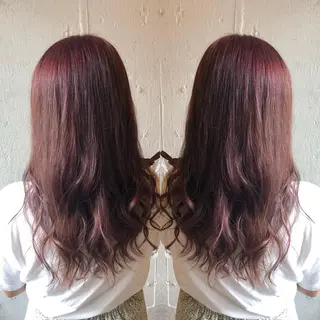 ロング あらき ちさとのヘアスタイル