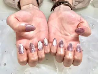 ネイル (∩_∩)ミモネイル /eyelashのネイルデザイン