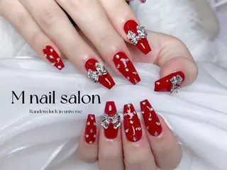 ネイル M🌷nail 長さだし専門店のネイルデザイン