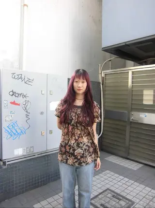 ロング り おのヘアスタイル