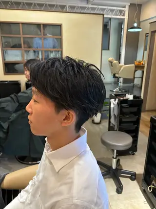 ショート メンズ 鹿児島 TSUBASAのヘアスタイル