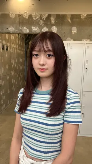 セミロング riko／ SYS by fitのヘアスタイル