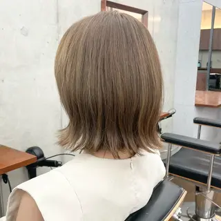 ミディアム カラー ✂︎ウルフ・ショート ✂︎MIKUNIのヘアスタイル