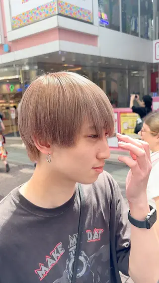 カラー sai所属・ハイトーン/ メンズカット/まひろのヘアスタイル