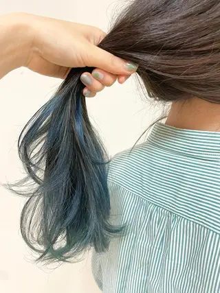 ロング カラー ヘアアレンジ 【Sweep】おじま のぞみのヘアスタイル