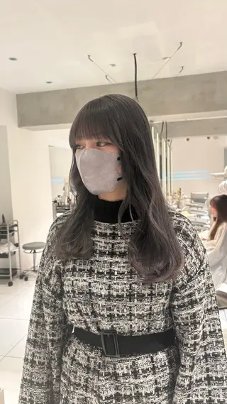 セミロング カラー 🦄Rena 🦄のヘアスタイル