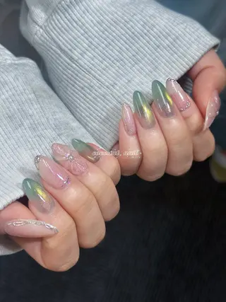 ネイル ココナッツネイル 四ツ谷店 ツキのネイルデザイン