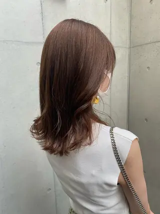 ミディアム ✨透明感カラー✨ 🦖佐々木未来🦕のヘアスタイル