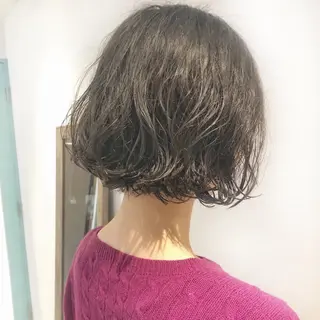 ミディアム パーマ cofy by melt所属・🍎みついじゅん🍏 ボブ指名No.1のヘアスタイル