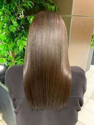 ロング カラー ケアカラー/縮毛矯正 /レイヤー/板垣光采のヘアスタイル