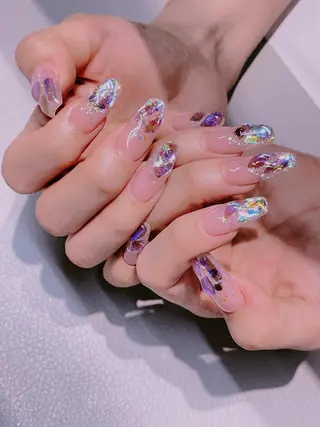 ネイル 長さだし専門店 M2 rikaのネイルデザイン