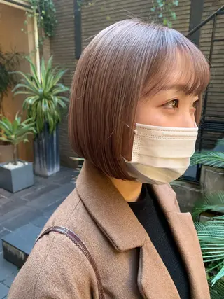 ショート カラー 【ロングウルフカット 姫カット】伊藤裕哉のヘアスタイル