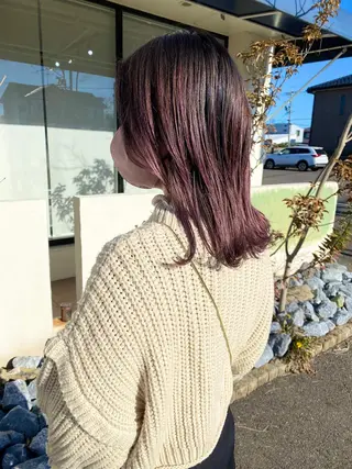ミディアム Nicoru*所属・SONO 【一宮】のヘアスタイル