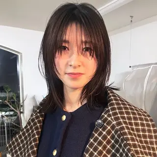 ロング メンズハイトーン/栄 /イトウタケルのヘアスタイル