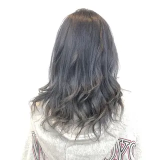 ミディアム カラー ヘアアレンジ 吉野 優子のマツエク・マツパデザイン