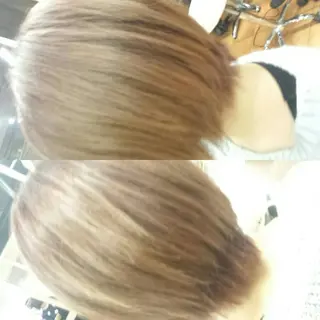 ショート 下妻 カラーエクステ難波のヘアスタイル