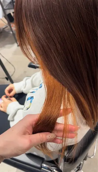 セミロング baton hair salon所属・✽透明感カラー ✽ 🍆那須ももこ🍑のヘアスタイル