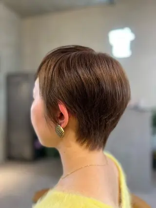 ショート カラー PARU HAIR SALON所属・似合わせ特化美容師 ✂︎PINAのヘアスタイル