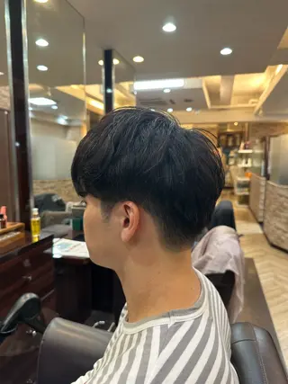 メンズ 縮毛矯正&髪質改善/ きょうの🐺のヘアスタイル