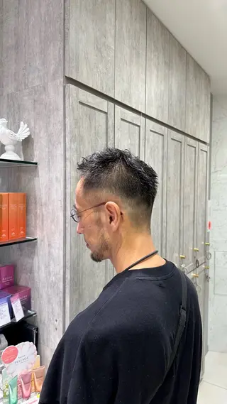 メンズ 鶴見/Bonecca /林 愛翔のヘアスタイル