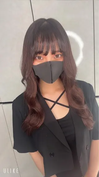 セミロング カラー ヘアアレンジ ar+ ❤︎ maiのヘアスタイル