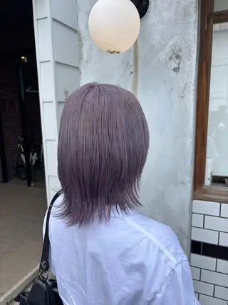 カラー 二宮 彩香のヘアスタイル