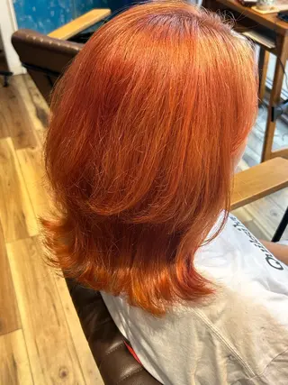 ミディアム 🍒ケアカラー🍒 AKAね🤍のヘアスタイル