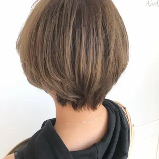 ショート カラー ヤマモト マイのヘアスタイル